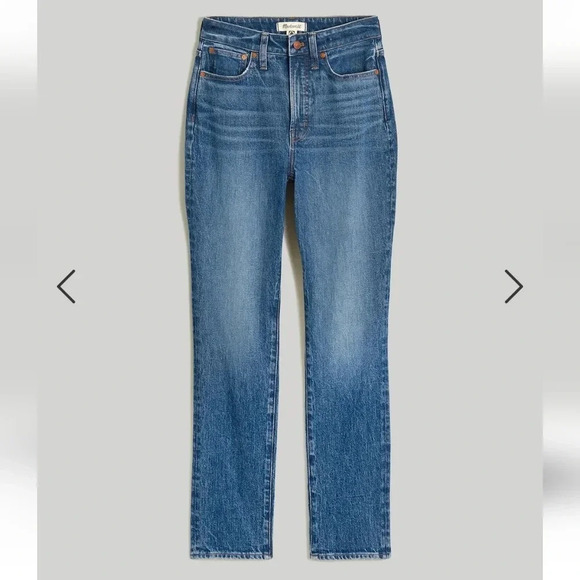 Madewell Tall The Curvy Perfect Vintage Jean in Decatur Wash Size 24 Tall - Picture 9 of 16